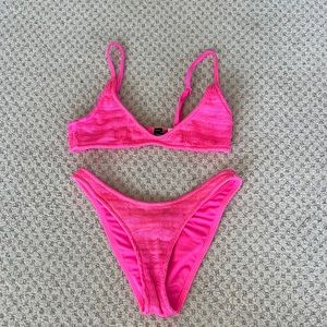 Pink Triangl Swimsuit